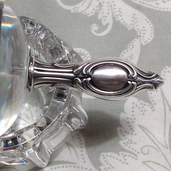 International Sterling Crystal Vanity Jar - Picture 5 of 14